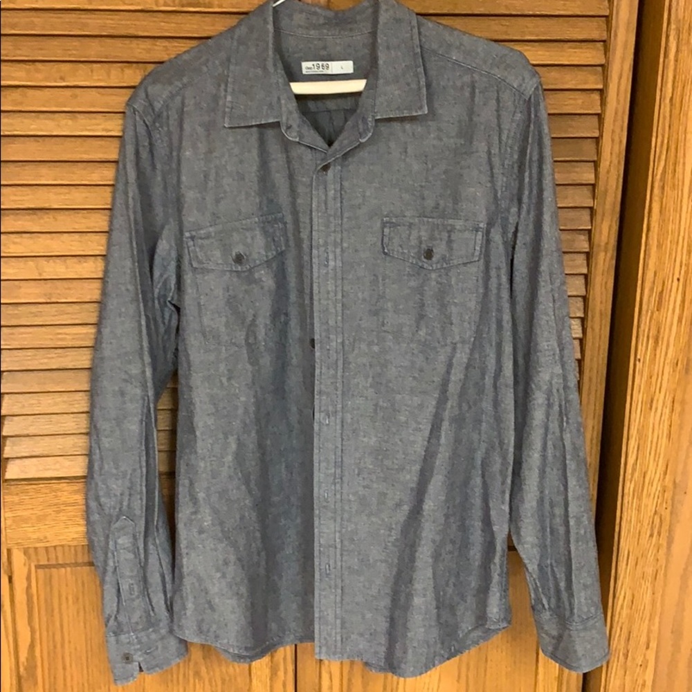 Chambray Button-Up - image 1